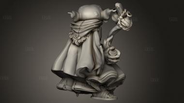 Волшебник-гоблин 3d stl модель для ЧПУ