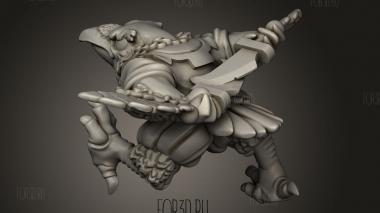 Бандиты Чиби Кроу 3d stl модель для ЧПУ