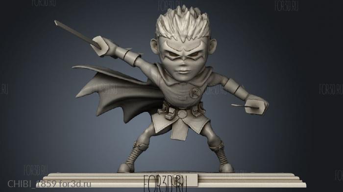 Chibi Robin Arm stl model for CNC