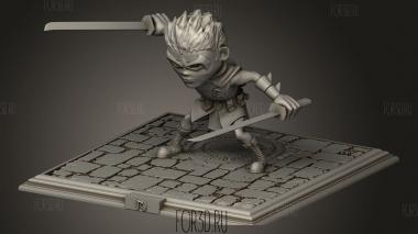 Рука Чиби Робин 3d stl модель для ЧПУ