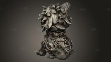 Чиби Зиногре 3d stl модель для ЧПУ