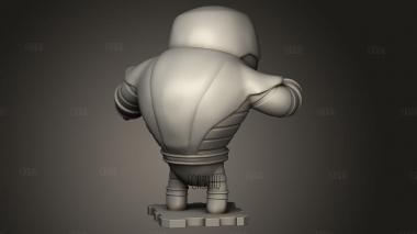 Колосс 3d stl модель для ЧПУ