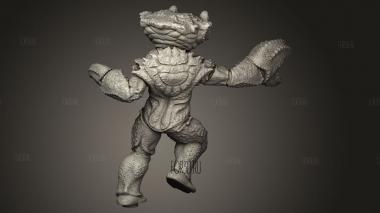 Существо-Краб 3d stl модель для ЧПУ