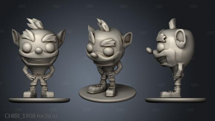 crash funko me stl model for CNC