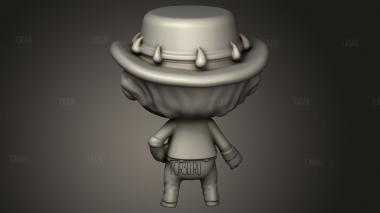Крокодил ДАНДИ 3d stl модель для ЧПУ