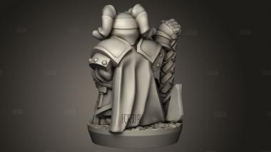 Гномы-Воины-герои 3d stl модель для ЧПУ