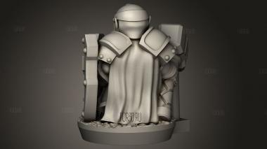 Гномы-воители 3d stl модель для ЧПУ