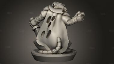Подкрадывающийся 3d stl модель для ЧПУ