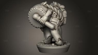 Сникерс барабанщиков 3d stl модель для ЧПУ