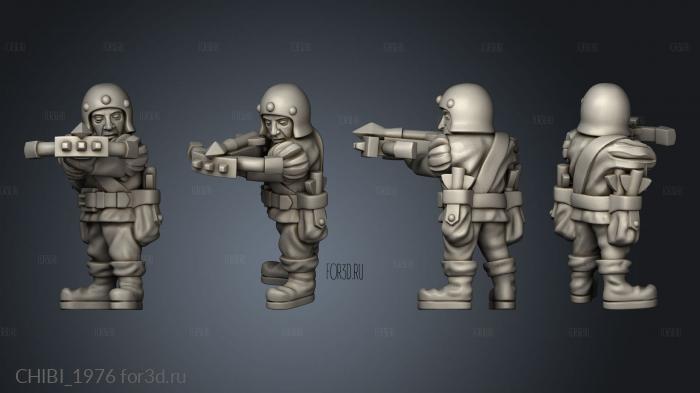 Crossbowman stl model for CNC