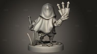 Метательный Нож для Вороны 3d stl модель для ЧПУ
