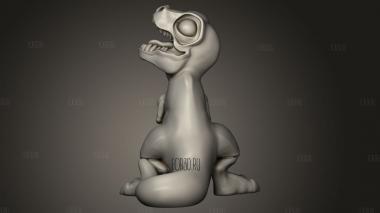 Милые Динозавры Дункан Шэдоу Лука Трекс 3d stl модель для ЧПУ