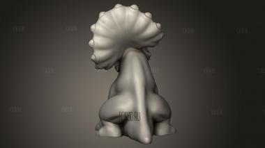 Милые Динозавры Дункан Шэдоу Лука Трицератопс Три 3d stl модель для ЧПУ
