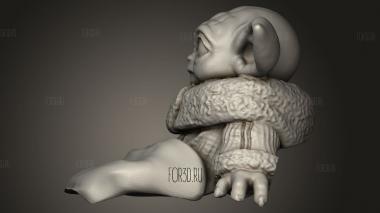 Темный Огонь Детская Коляска Kid Grogu 3d stl модель для ЧПУ