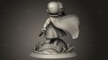 Мифы Дарта Вейдера о Чиби 3d stl модель для ЧПУ