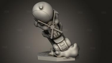 Дэдпул на Веспа Чиби 3d stl модель для ЧПУ