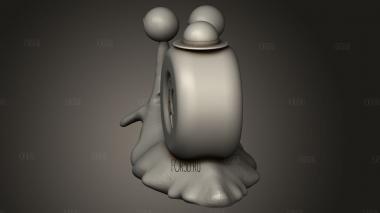 Подставка для улиток муши луффи луф 3d stl модель для ЧПУ