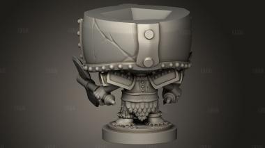 Игральный Костяк Карлика Майкельсона 3d stl модель для ЧПУ