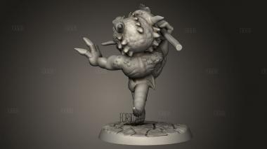 Кости Кобольда,Копье Скалистое 3d stl модель для ЧПУ
