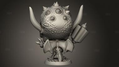 Дьявол Из Ямы с Кубиками 3d stl модель для ЧПУ