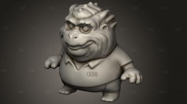 Динозавры Эрл Синклер 3d stl модель для ЧПУ