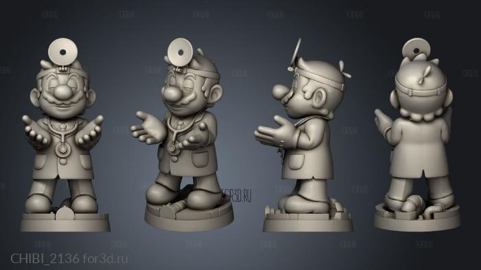 doctor mario riparato stl model for CNC