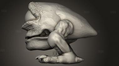 Цели Динозавра 3d stl модель для ЧПУ