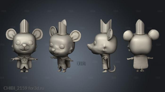 Dorime funko stl model for CNC