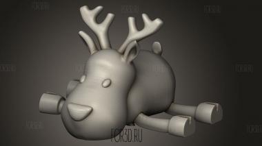 Дуэнде 3d stl модель для ЧПУ