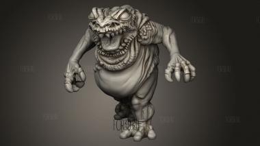 Бандерхобб 3d stl модель для ЧПУ