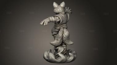 Лисица-Колдун 3d stl модель для ЧПУ