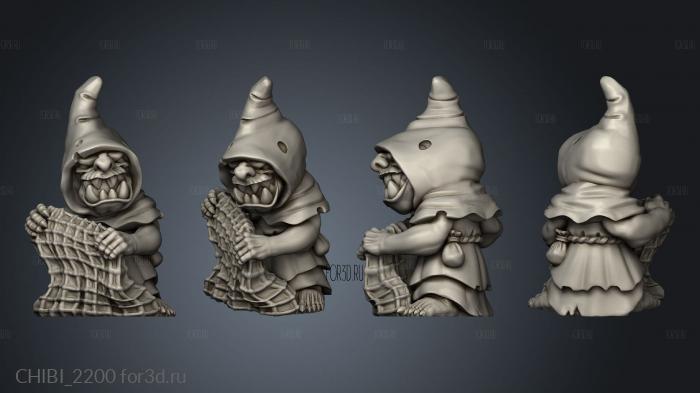 Goblin Netters stl model for CNC