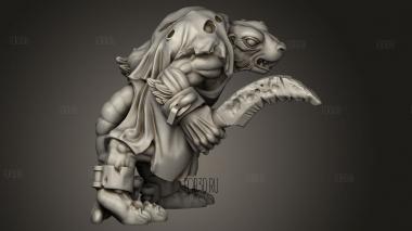 Крысиный народец 3d stl модель для ЧПУ