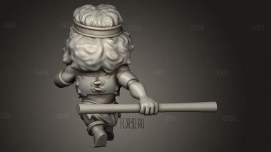 Акробат Мира подземелий 3d stl модель для ЧПУ