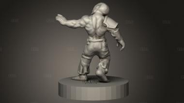 Мертвые команды Zombie 3d stl модель для ЧПУ
