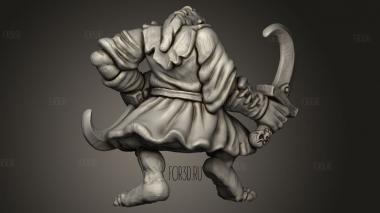 Восточный Гоблин-Убийца 3d stl модель для ЧПУ