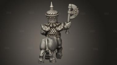 Злой Карлик-Кентавр 3d stl модель для ЧПУ