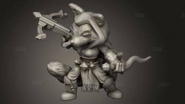 Кости Лисицы-Рейнджера и Волшебника 3d stl модель для ЧПУ