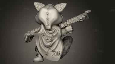Кости Лисицы-Рейнджера и Волшебника 3d stl модель для ЧПУ