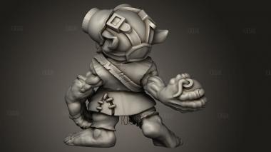 Гоблин -Алхимик 3d stl модель для ЧПУ