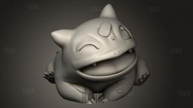 Ген Начала Диорамы со статуей бульбы 3d stl модель для ЧПУ