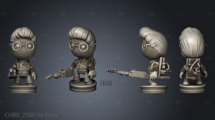 GHOSTBUSTER RAY LBP stl model for CNC