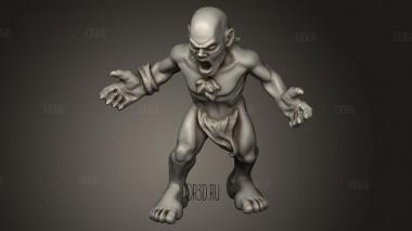 Вурдалак 3d stl модель для ЧПУ