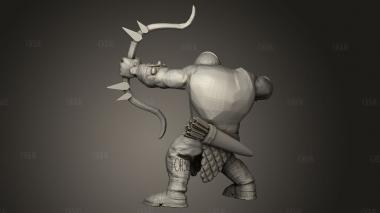 Мерзавец Бантик 3d stl модель для ЧПУ