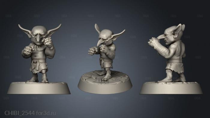 Goblin BAM stl model for CNC