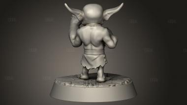 Гоблин БАМ 3d stl модель для ЧПУ