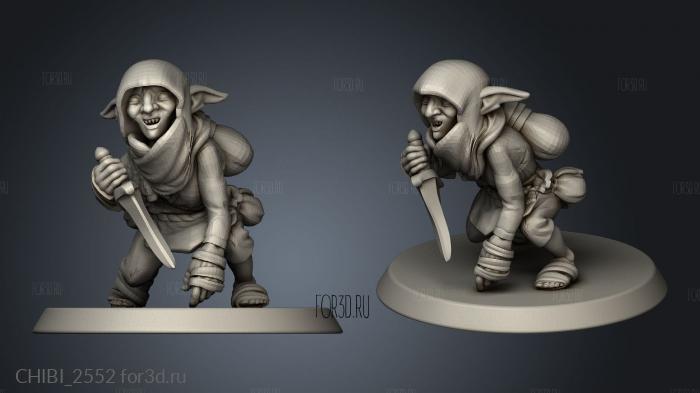 goblin rogue stl model for CNC