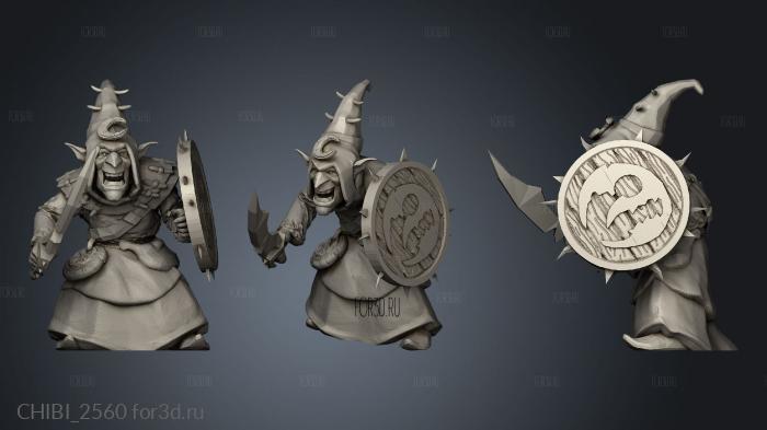 goblins Night Goblin Sword stl model for CNC