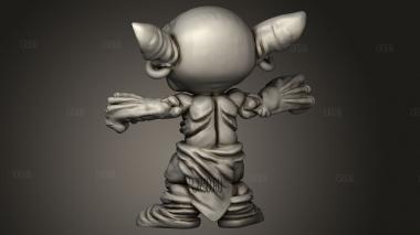 Гоблины,Гоблин 3d stl модель для ЧПУ