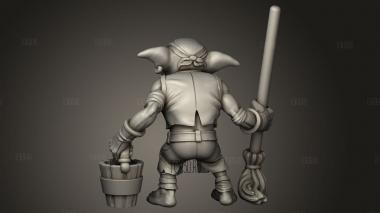 Слюнтяй Пиратов-Уборщик 3d stl модель для ЧПУ